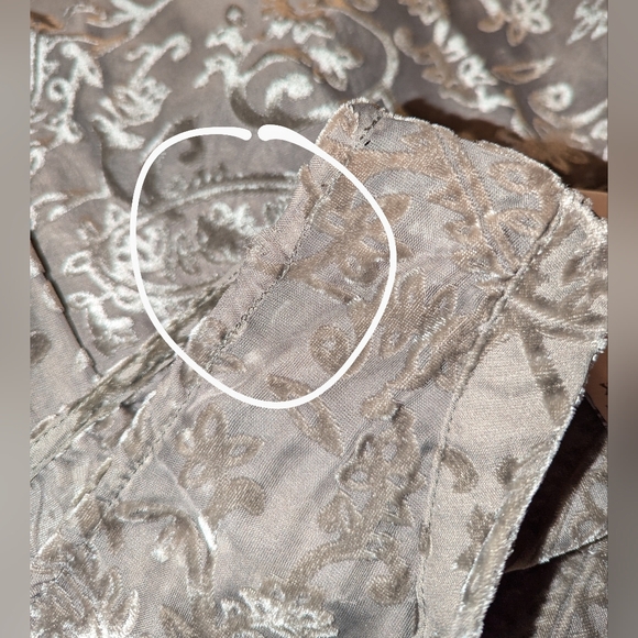 KNOX ROSE Women's high - low velvet tunic / dress? - Picture 9 of 10